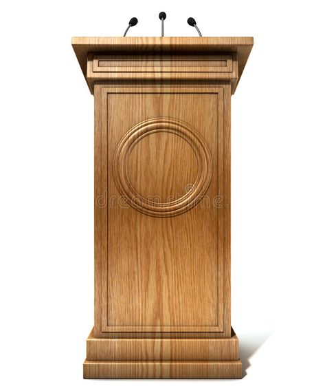 Press Conference Podium. A wooden speech podium with three small microphones att , #Ad, #wooden, #speech, #podium, #Press, #Conference #ad Mlk Crafts, Freemasonry Symbols, Podium Design, White Studio Background, Muslim Prayer Rug, Trophy Design, Church Interior, Living Room Background, Oak Flooring