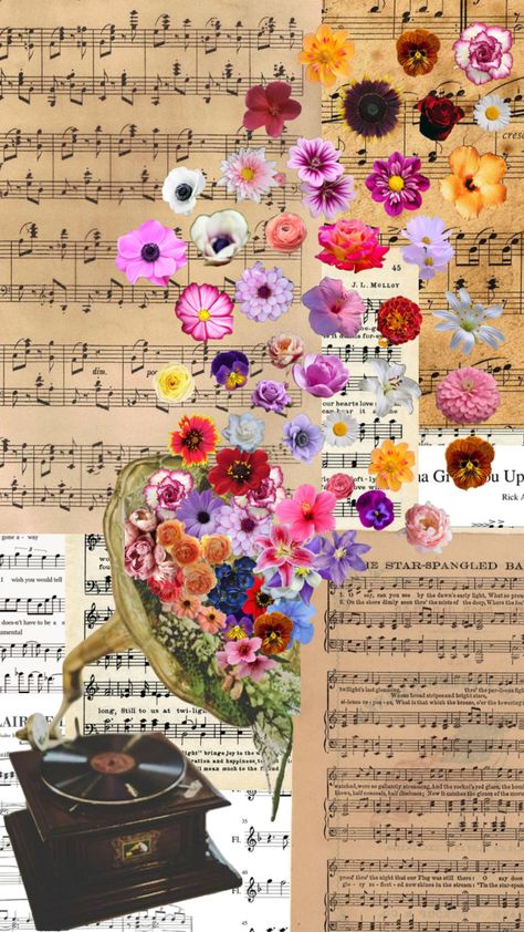 #music #flowers #art #floralart #sheetmusic Eras Tour Piano, Piano Flowers, Star Spangled, Flowers Art, Bright Stars, Love Can, Digital Scrapbook, Eras Tour, Floral Art