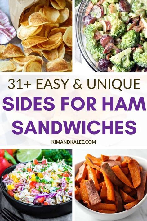 Sides To Go With Sandwiches Parties, Easy Spring Side Dishes, Sandwich Sides Lunch, Side Dishes For Sandwiches Parties, Sandwich Sides For Party, Sides To Go With Sandwiches, Lunch Sides For Sandwiches, Side Dish For Sandwiches, Sandwich Side Dishes