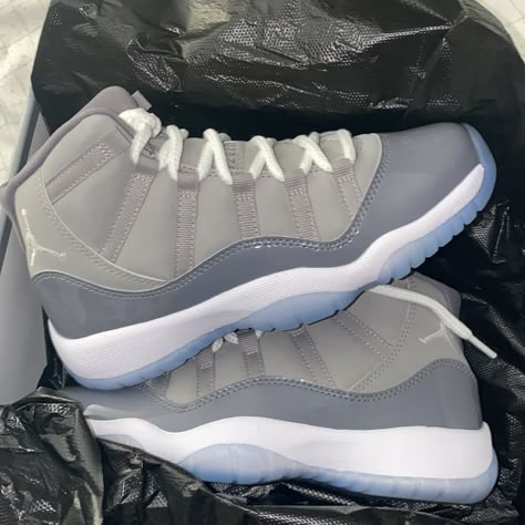 Size 4 Youth Size 5.5 Womens, 4 Mens Bought Of Dicks Sporting Goods Hype Shoes Women, Jordan 11 Cool Grey Outfit, Jordan 11 Grey, Gray Jordans, Cool Grey 11s, Grey 11s, Cool Greys, Women Shoes Sneakers, Jordan 11s