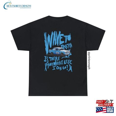 Wave To Earth Shirt Pueblo Lyrics Inspired Tee Unisex Heavy Cotton By Printzoneph Classic Check more at https://bestshirtformom.com/product/wave-to-earth-shirt-pueblo-lyrics-inspired-tee-unisex-heavy-cotton-by-printzoneph-classic/ Wave To Earth, Boys Closet, 15% Off Sale, Intellectual Property, Custom Hoodies, Heavy Fabric, Kangaroo Pocket, Hooded Sweatshirt, Color Matching