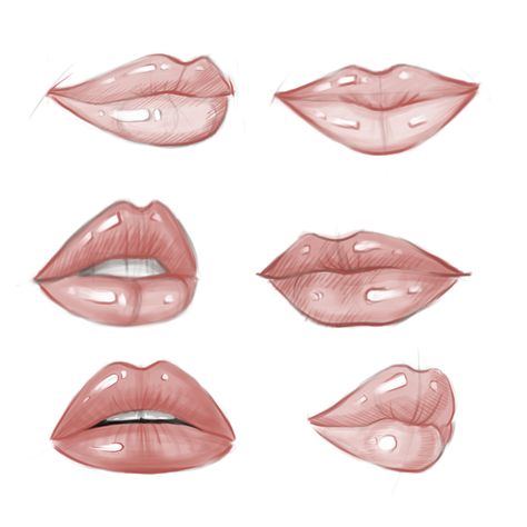 This is my new sketch Lips Drawing Illustration, Lips Drawing Front View, Lips Illustration Sketching, Stylized Lips Drawing, How To Draw An Open Mouth, Lip Illustration Art, Full Lips Drawing, Woman Lips Drawing, Female Lips Drawing Reference