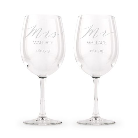 Cricut wine glass ideas