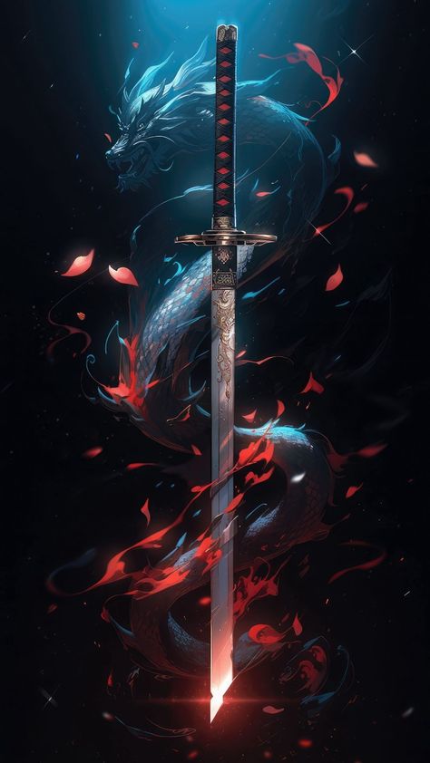 Rwby Ren, رسم كاريكاتير, Japanese Art Samurai, Tipografi 3d, Samurai Wallpaper, Anime Show, Dark Fantasy Artwork, Samurai Artwork, Cool Anime Backgrounds