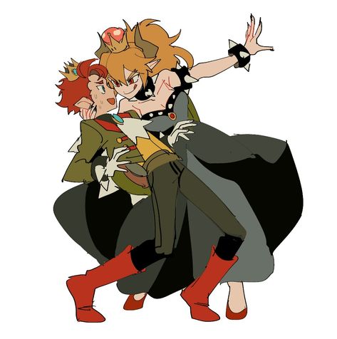 Bowsette x ???? Human prince bowser? Mario X Bowser, Luigi X Bowser, Nintendo Princess, Anime Galaxy, Super Mario Art, Nintendo Art, Super Mario Brothers, Mario Art, Mario And Luigi