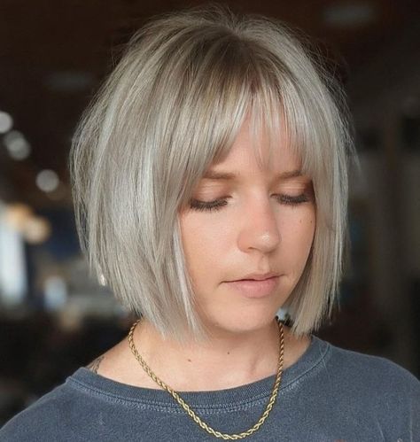 Short Textured Hair, Kort Bob, Short Haircuts With Bangs, Short Bobs With Bangs, Bob Haircut With Bangs, Short Straight Hair, Long Bangs, Very Short Hair, Short Bob Haircuts