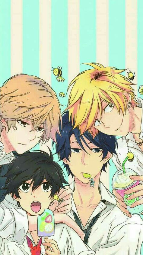 Kousuke X Masahiro, Hitorijime My Hero, Hero 3, Hero Wallpaper, Anime Fandom, Manga Boy, Awesome Anime, Boys Love, Anime Love