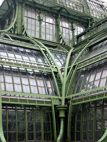 Greenhouse | by SoulRebel98 Mint Green Aesthetic, Greenhouse Plans, Design Exterior, Sanya, Howls Moving Castle, Aesthetic Colors, Hyde Park, Green Wallpaper, Glass House