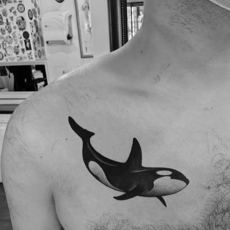 Orca Tattoo Design, Orca Whale Tattoo, James Tattoo, Moana Tattoos, Killer Whale Tattoo, Orca Tattoo, Whale Tattoo, Whale Illustration, Shark Drawing