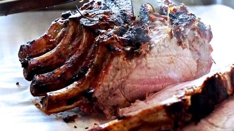 Meat Cooking Temperatures, Pork Rib Roast, Pork Cooking Temperature, Meat Cooking Times, Pork Entrees, Rib Roast Recipe, Food Safety Tips, Cooking Spaghetti, How To Cook Pork