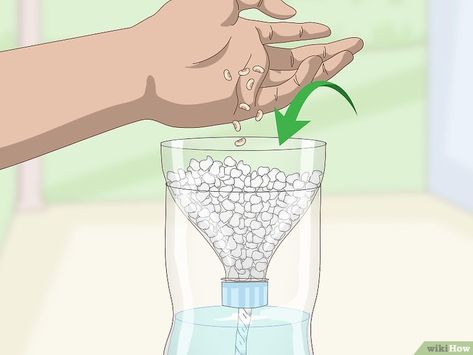 3 Ways to Build a Homemade Hydroponics System - wikiHow What Can You Grow Hydroponically, Homemade Hydroponics, Plastic Coffee Containers, Plant Shelves Outdoor, Deep Water Culture, Plastic Bottle Planter, Pot Craft, Hydroponic Garden, Diy Science Experiments