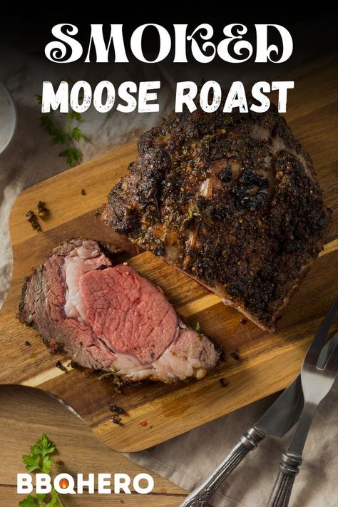 Moose Roast Recipe, Moose Roast, Beef Ribeye Roast, Boneless Prime Rib Recipe, Cooking Prime Rib Roast, Boneless Prime Rib Roast, Boneless Beef Ribs, Beef Rib Roast, Brisket Rub