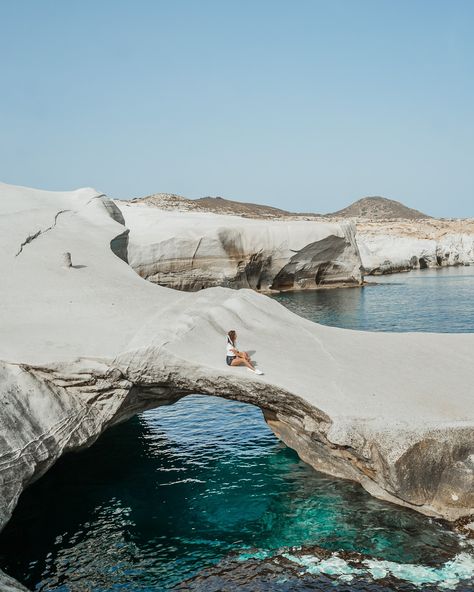 If you’re visiting Milos, Sarakiniko Beach is an absolute must-see. Here is everything you need to know: How to get there: The beach is about 10 minutes by car from Adamas, the main port, and there’s a parking nearby. You can also get there by bus but their service is infrequent, so check the schedule to plan ahead. When to visit: Early morning or late afternoon is best to avoid crowds and the midday heat. Tips: Wear sturdy sandals for exploring the rocks and bring snacks and water, as the... Milos Sarakiniko, Sarakiniko Beach, By Bus, Late Afternoon, Early Morning, The Rock, Maine, Need To Know, Heat