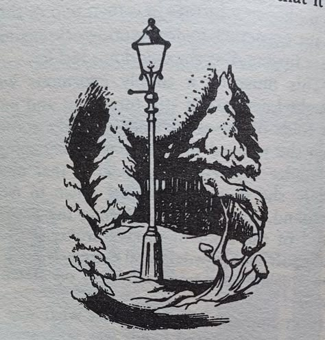 Narnia Tattoo, Map Of Narnia, Narnia Lamp Post, Pauline Baynes, Lamp Tattoo, Tattoo Disney, Literary Tattoos, Trendy Tattoo, The Chronicles Of Narnia