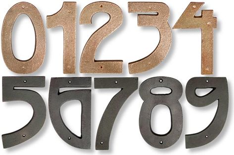 Craftsman Style Lettering, Craftsman House Numbers, Mission Style Homes, Craftsman Decor, Arts And Crafts Storage, Arts And Crafts For Adults, Arts And Crafts For Teens, Arts And Crafts Style, Craftsman Exterior