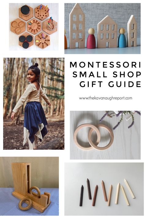 Montessori Gifts, Montessori Teacher, Teacher Gift Ideas, Baby Gift Ideas, Rainbow Ribbon, Wooden Playhouse, Montessori Baby, Toddlers And Preschoolers, Time Kids