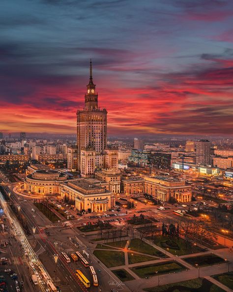 Poland Cities, Poland Travel, Living Modern, Summer Destinations, Warsaw Poland, Dream Travel Destinations, City Aesthetic, Beautiful Places To Travel, Albania