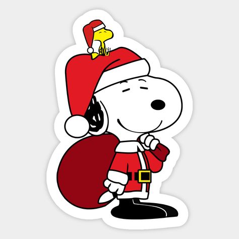 Happy Snoopy Santa Claus -- Choose from our vast selection of stickers to match with your favorite design to make the perfect customized sticker/decal. Perfect to put on water bottles, laptops, hard hats, and car windows. Everything from favorite TV show stickers to funny stickers. For men, women, boys, and girls. Santa Clus, Santa Clos, Santa Claus Stickers, Cute Christmas Stickers, Cute Christmas Cartoon, Christmas Stickers Printable, Happy Snoopy, Christmas Toppers, Santa Stickers