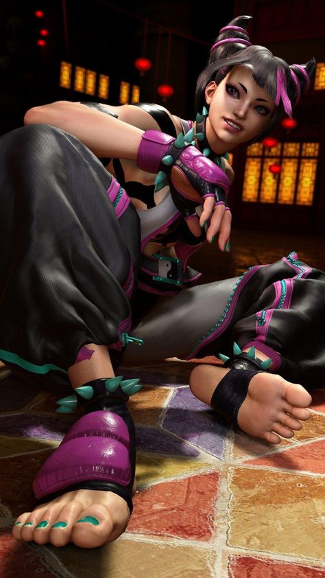 Street Fighter 1, Juri Street Fighter, Juri Han, Anime Ghost, Cammy Street Fighter, Cute Asian Fashion, Street Fighter Art, Japanese Warrior, Chun Li