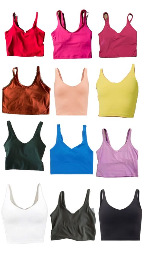 which lulu align tank would u pick? #lululemongirl Lulu Lemon Tank Tops, Lulu Tank Tops, White Align Tank Outfit, Lulu Tank Top Outfit, Lululemon Align Tank Outfit, Align Tank Outfit, Lulu Lemon Align Tank, Lulu Align Tank, Lulu Tank Top