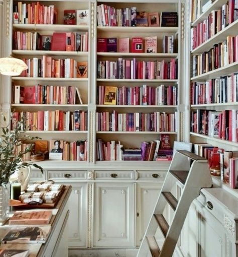 Dream Home Library, Bookshelf Inspiration, House Vibes, Home Library Design, Home Board, Book Storage, Book Nook, Book Case, Dream Apartment