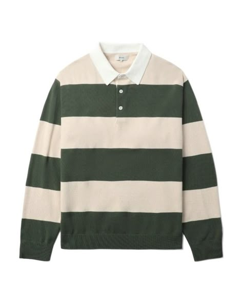 Striped Shirts Men, Exotic Men, Sweater Outfits Men, Silly Clothes, Long Sleeves Polo, Streetwear T Shirts, I Want U, Male Clothes, Everyday Clothing