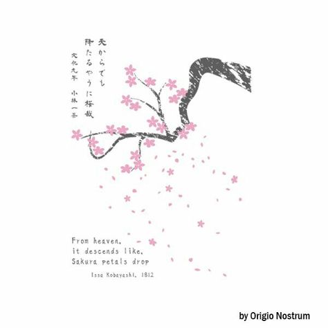 Kobayashi Issa, Calligraphy Beautiful, Tattoo Frases, Sakura Petals, Haiku Poem, Japanese Poem, Japanese Haiku, Japanese Poetry, Haiku Poetry