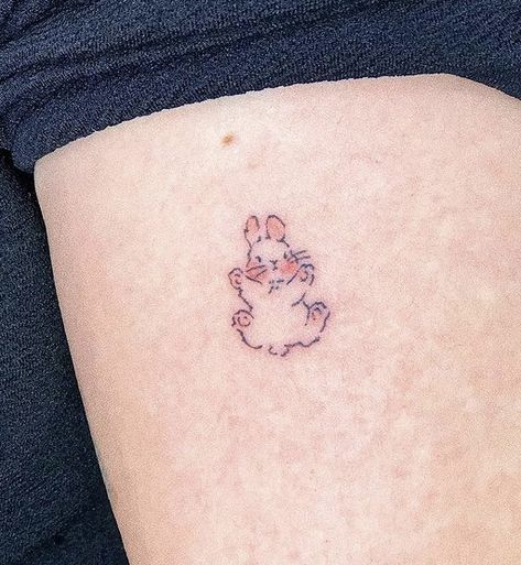 Rabbit Semicolon Tattoo, Bunny Tattoo, See Tattoo, Shop Tattoo, Tato Henna, Funky Tattoos, Bunny Tattoos, Tattoos Geometric, Cute Little Tattoos