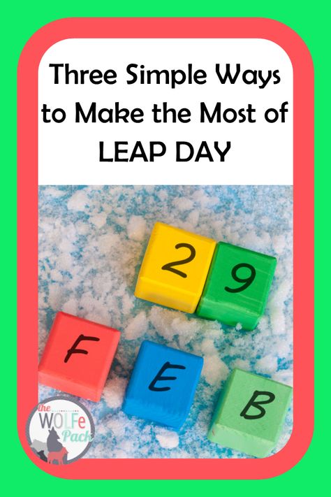 Leap Day comes around only once every four years! How do you plan on making the most of this anomaly on our calendar? Here are THREE simple ways to make the most of Leap Day! #TheWOLFePack #LeapDay2020 #LeapYear2020 #LeapDay #LeapYear Leap Year Celebration Ideas, Leap Year Party Ideas For Adults, Leap Day Party Ideas, Leap Year Ideas, Leap Year Party, Leap Day Snacks, Leap Day Party, Leap Year Activities, Leap Year Party Ideas