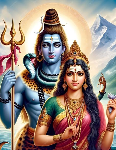 Shiv Parivar Hd Wallpaper, Shankar Parvati, Shiva Images, Shiv Parvati, Mural Paintings, Doremon Cartoon, Shiva Parvati, Lord Siva, Kerala Mural Painting