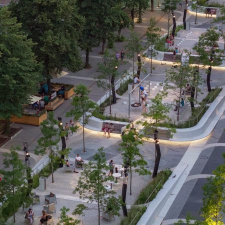 Boulevard Design, Dnipro City, Streetscape Design, Types Of Granite, Paving Pattern, Urban Forest, Commercial Street, Cultural Centre, Public Realm