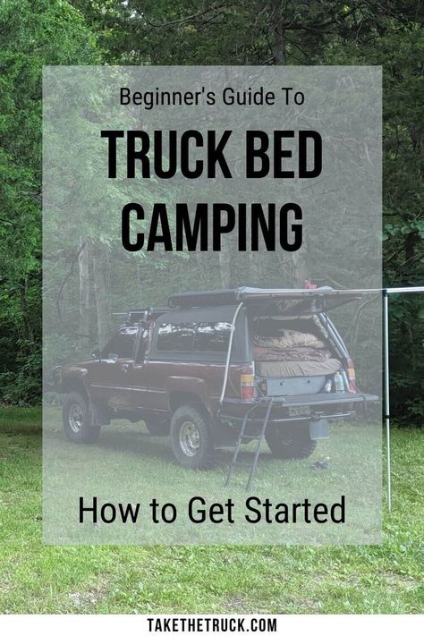 this method of truck bed camping is that it offers the lowest barrier to entry, requiring less up-front cost and no major additions to your truck, while still providing you with an elevated space for sleeping. Camping Beds, Overland Camping, Shtf Prepping, Teardrop Camping, Truck Toppers, Camper Truck, Truck Life, Truck Bed Camping, Truck Bed Camper