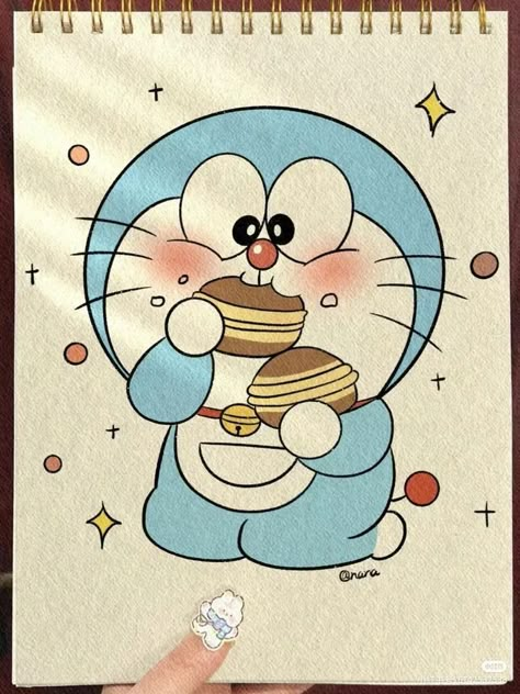 Sketch Of Doraemon, Doraemon Cartoon Sketch, Cartoon Drawings Doraemon, Drawing Ideas Doremon, Nobita Doraemon Drawing, Asthetic Picture Drawing Ideas, Drawing Of Animals Easy, Doraemon Doodle Art, Doremon Painting Ideas