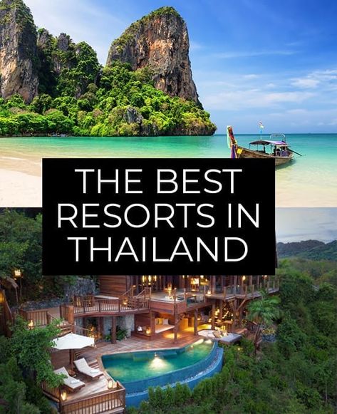 The Best Luxury Hotels and Resorts in Thailand - JetsetChristina Thailand Beach Resort, Phuket Thailand Resorts, Best Islands In Thailand, Thailand Resort, Thailand Resorts, Thailand Luxury, Thailand Travel Destinations, Thailand Beach, Thailand Honeymoon