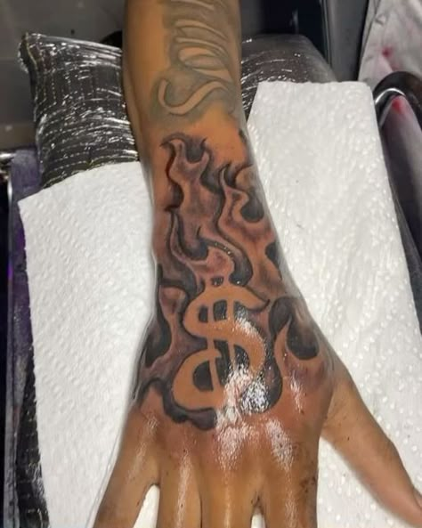 Female Tattoo Artist 🎭 on Instagram: "Book Now .#viral #dmv #explore #explore-page #upcomingartist #femaleartist #tatzbyreema" Flames Forearm Tattoo, Flame Shoulder Tattoo, Cute Woman Tattoos, Hands Tattoo Men, Flame Arm Tattoo, Forearm Tattoo Black Men, Play For Keeps Tattoo, Fire Hand Tattoo, Quarter Sleeve Tattoo For Men Forearm