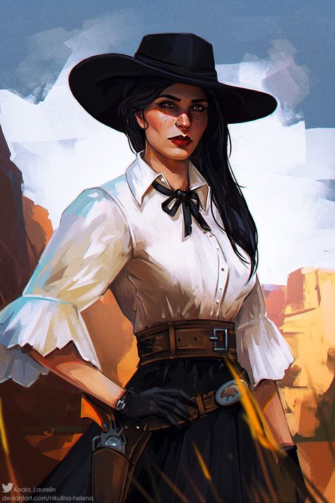 Victorian Character Design, Western Gunslinger Art, Cowboy Character Design, Wild West Games, Cowgirl Art, 19th Century Art, West Art, Cowboy Art, Historical Characters