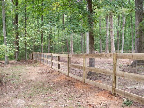 Farm Fences and Rail Fences, Installation, Design & Repair: Virginia Fence Scapes Entrance Fence, Property Fence, Farm Fences, Bamboo Privacy Fence, Ranch Fence, Farm Property, Wood Picket Fence, Field Fence, Fence Construction