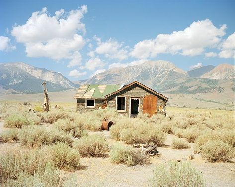 Cabin In The Desert, Mojave Desert Aesthetic, House In The Middle Of Nowhere, House In Desert, Southwest Gothic, Southwestern Gothic, Desert Cabin, Courier 6, House In The Desert