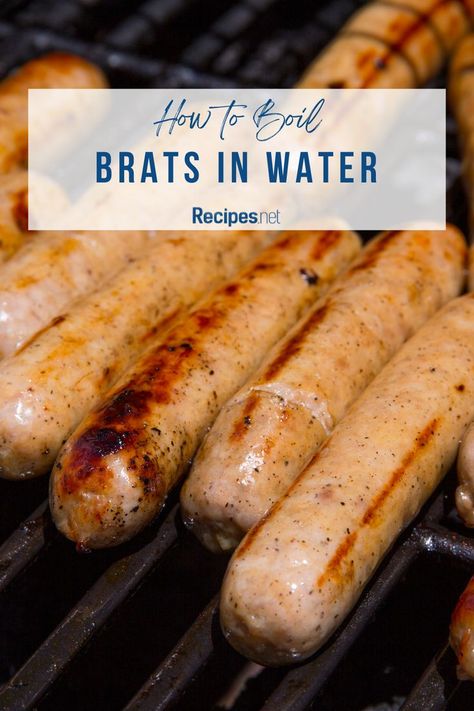 Discover easy summer lunch ideas with this simple guide on how to boil brats in water, perfect for quick German food lunches. Learn to make bratwurst fingerfood and bratwursts with sauerkraut at home. Germany houses authentic sausage meals that are great to use up sausages, whether brats grilled or in brat recipes easy meals. Ideal for summer recipes and spring meals, these lunches are perfect for meal prep. Head to Recipes.net for the full recipe. Brat Recipes Easy Meals, Brat Recipes, Easy Summer Lunch Ideas, Germany Houses, Summer Lunch Ideas, Sausage Meals, Grilled Bratwurst, Brats Recipes, Pork Spices