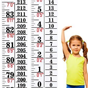 Growth Chart Height Indicator Tape Ruler Height Growth Chart Ruler Height Indicator Adhesive Ruler for Measuring Kids Boys Girls Baby Growth Chart, Height Ruler, Growth Ruler, Wall Growth Chart, Height Growth, Metric Measurements, Growth Chart Ruler, Height Chart, Canvas Wall Hanging