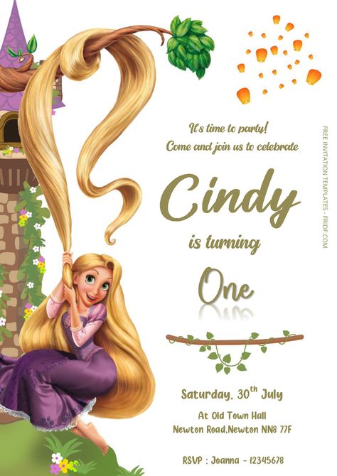 Free Editable Word - Castle Tangled Birthday Invitation Templates Rapunzel Birthday Theme, Rapunzel Party Invitations, Rapunzel Template, Rapunzel Invitation Template, Rapunzel Birthday Party Invitations, Tangled Birthday Invitations, Rapunzel Themed Birthday Party, Tangled Rapunzel Invitations, Rapunzel Birthday Invitation Template