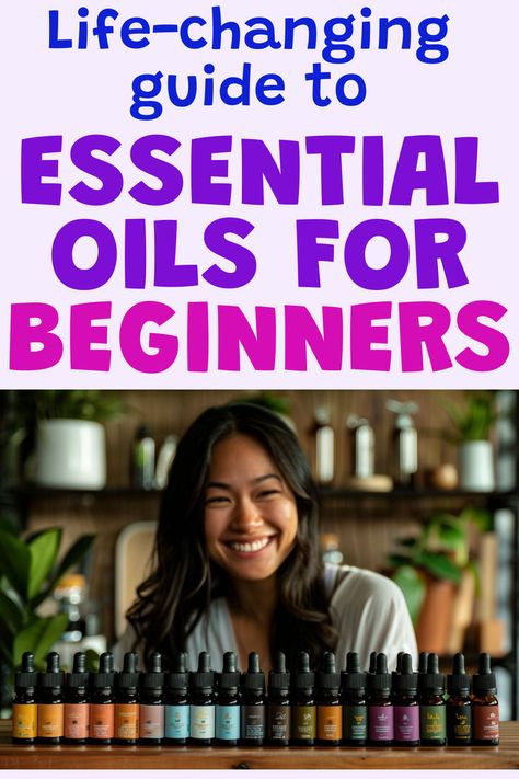 Woman happy with her essential oil kit. Mixing Essential Oils, Essential Oil For Sunburn, Essential Oils For Fleas, Essential Oils For Beginners, Essential Oils For Cough, Top Essential Oils, Essential Oil Combinations, Essential Oils For Pain, Essential Oils For Headaches