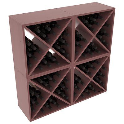 Red Barrel Studio Karnes 96 Bottle Floor Wine Bottle Rack Finish: Walnut Satin Black Wine Rack, Wine Cubes, Modern Wine Rack, Table Top Wine Rack, Wine Stand, Metal Wine Rack, Cherry Stain, Wall Mounted Wine Rack, Wine Bottle Rack