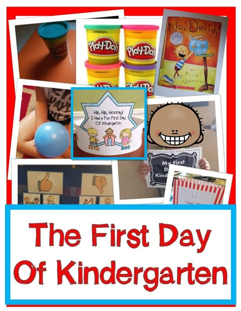 First Day of Kindergarten | Mrs. McGinnis' Little Zizzers First Week Of Kindergarten, Kindergarten First Week, 1st Day Of Kindergarten, Welcome To Kindergarten, Beginning Of Kindergarten, First Day Activities, Kindergarten Rocks, First Days Of School, Beginning Of School Year