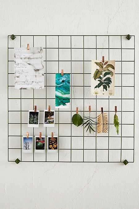 Wall Grid Aesthetic, Desk Grid, Wall Grid, Study Room Decor, Wall Desk, Cute Room Decor, Room Ideas Bedroom, Diy Wall, Room Decor Bedroom