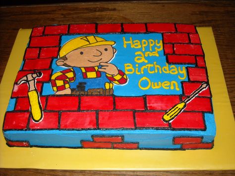 Bob The Builder Cake, Builder Cake, Fiesta Cake, 2 Birthday Cake, Mini Tortillas, Bob The Builder, Construction Birthday Parties, Childrens Birthday Cakes, Construction Party