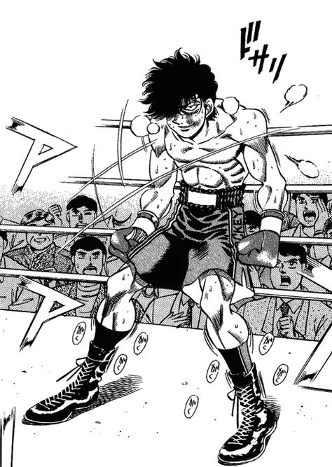 Sendo Takeshi Manga, Sendo Takeshi, Takeshi Sendo, Machine Girl, Hajime No Ippo, Funny Short Clips, Short Humor, Art Tutorials Drawing, Panel Art