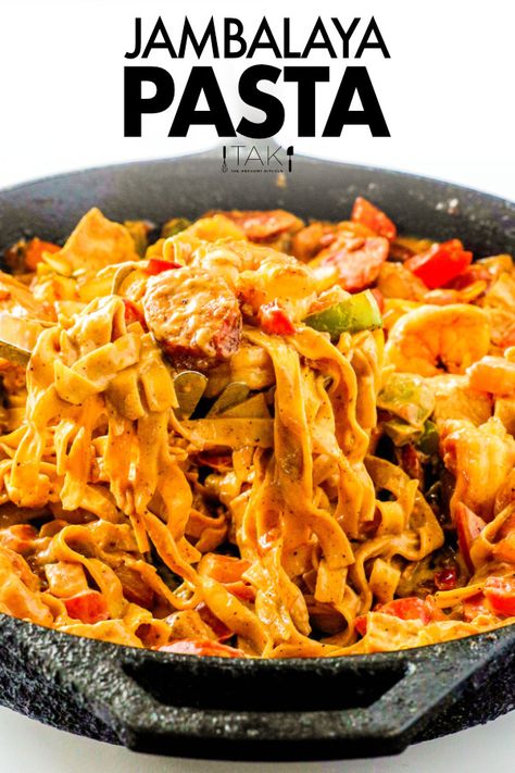 Jambalaya Fettucini Recipe, Pastalaya Recipe Cajun, Voodoo Pasta, Jambalaya Pasta Recipe, Pastalaya Recipe, Cajun Recipes Easy, Cajun Pasta Recipes, Jambalaya Pasta, Cajun Jambalaya