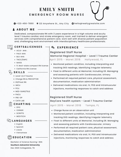 resume tips Cute Resume Ideas, Resume For Nursing Job, Registered Nurse Resume Examples, Nursing Portfolio, Healthcare Resume, Theatre Nurse, Nursing Resume Examples, Resume Nurse, Nursing Cv