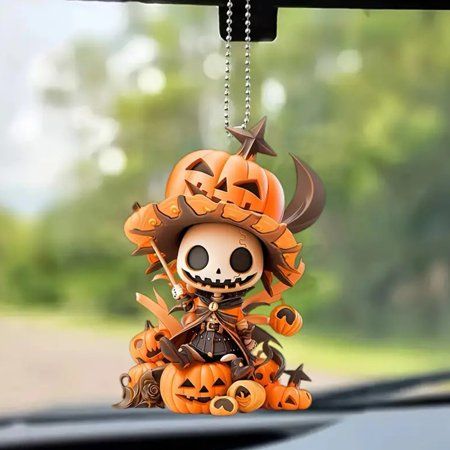 Crafted from premium acrylic, this Pumpkin Man Christmas Tree Pendant boasts exceptional durability for long-lasting enjoyment and use. Hang this unique ornament on your Christmas tree, car rearview mirror, or utilize it as a charming Halloween party decoration to elevate any space effortlessly. Add a touch of whimsical charm to your festive decor with the intricate design of the Pumpkin Man, blending spooky and festive elements seamlessly. Stand out with the detailed and eye-catching design of Man Christmas Tree, Halloween Party Decoration, Pumpkin Man, Mirror Pendant, Car Rearview Mirror, Festive Decor, Unique Ornament, Tree Pendant, Car Rear View Mirror